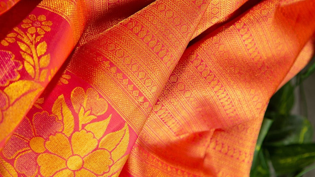 Buy Bridal Silk Sarees online from Mahaveers Coimbatore